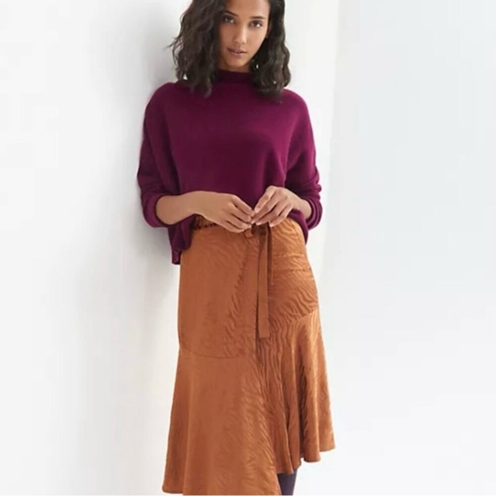 Max Studio Burnt Orange Skirt